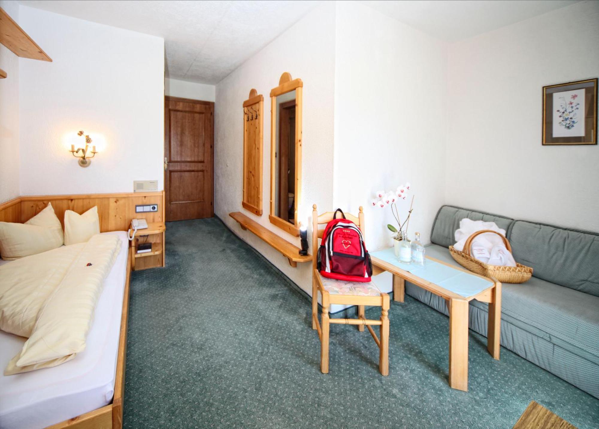 Hotel Hubertushof - Ihr Hotel Mit Herz Leutasch Værelse billede